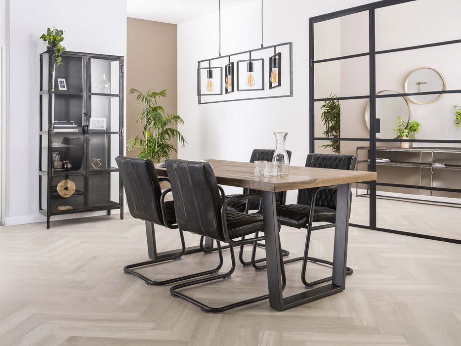 Table à manger en bois manguier 2201/16AN