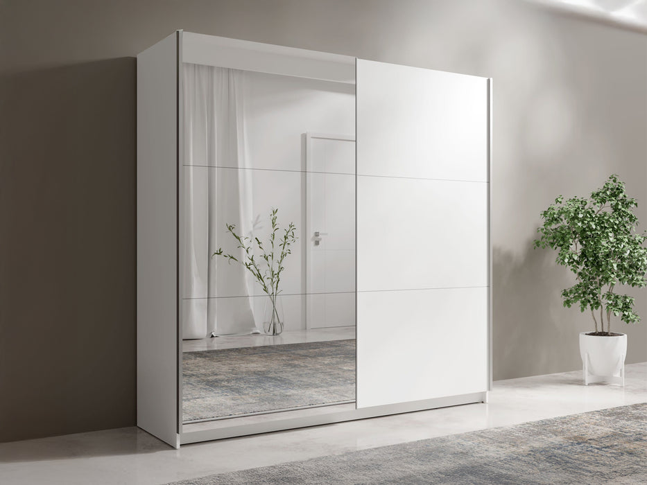 Armoire Arsala blanc