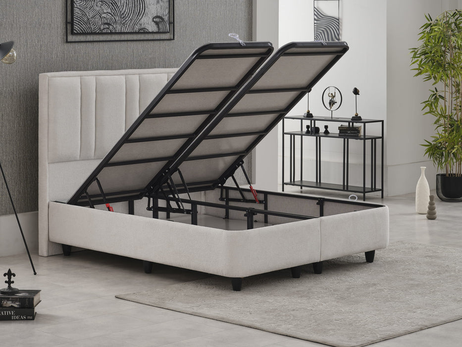 Boxspring Bianco