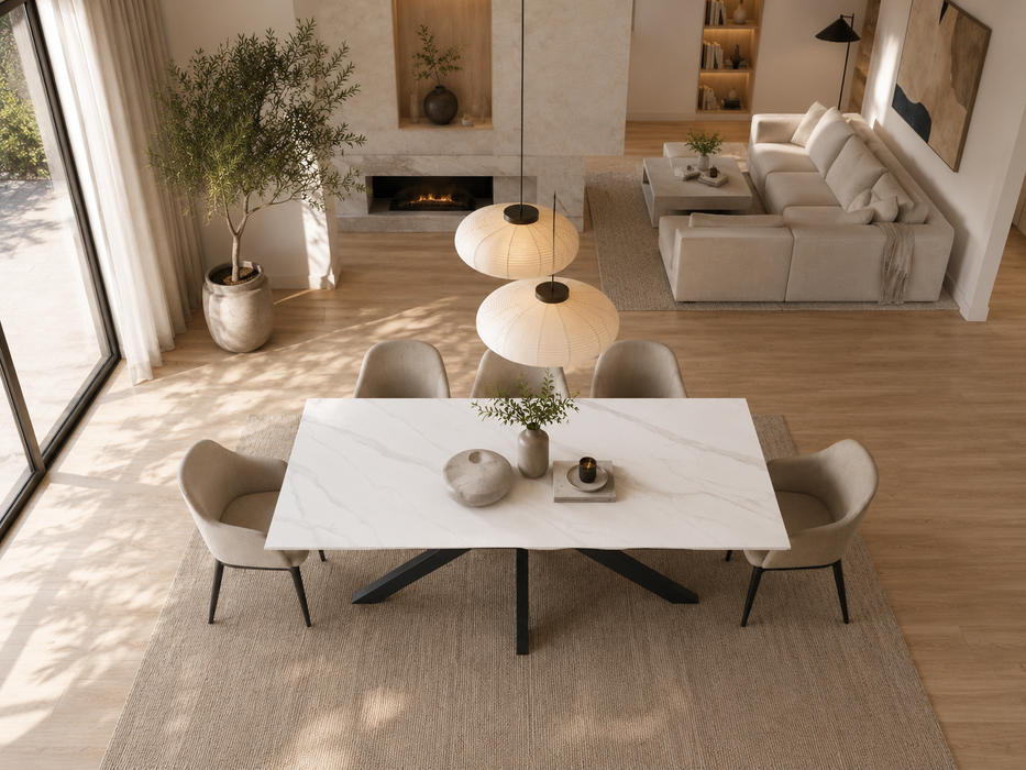 Table à manger E1108 Noir