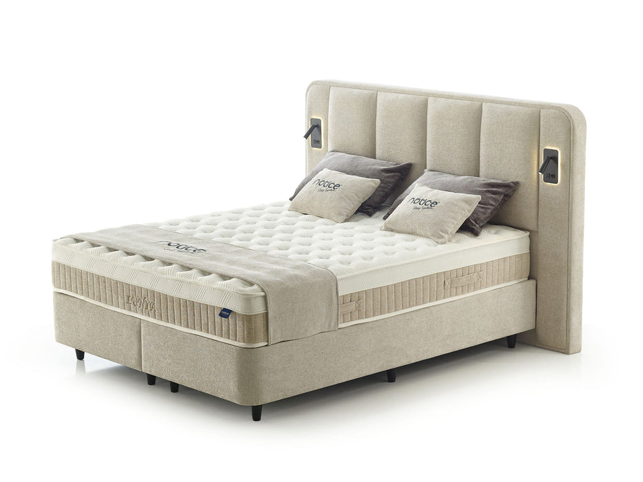 Boxspring Lunya avec portes usb