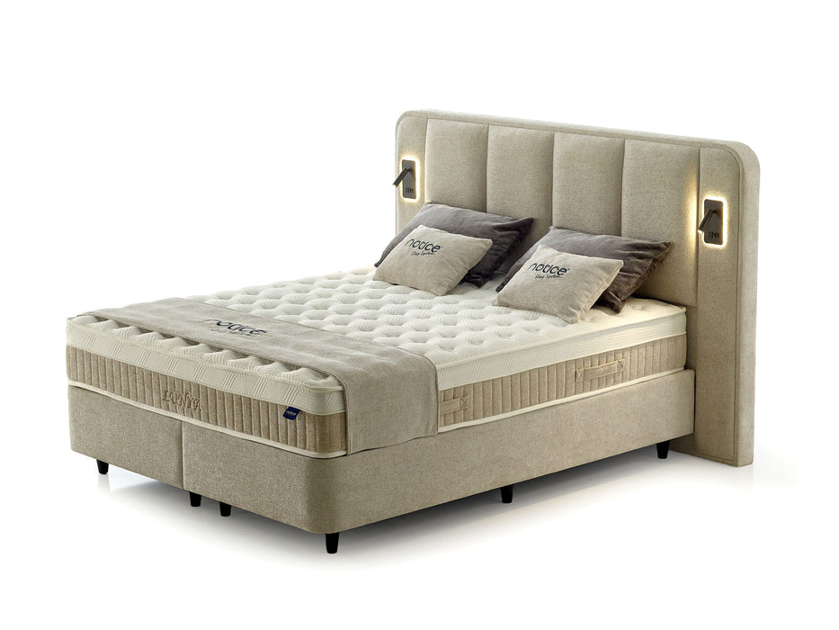 Boxspring Lunya avec portes usb