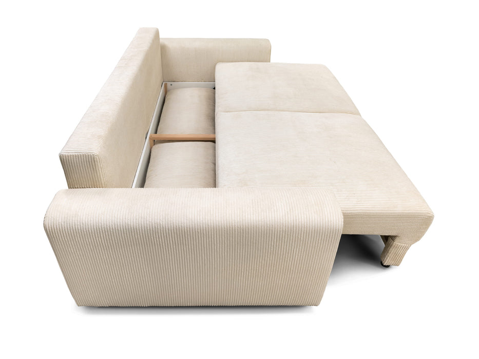 Canapé Mega convertible en lit avec coffre de rangement