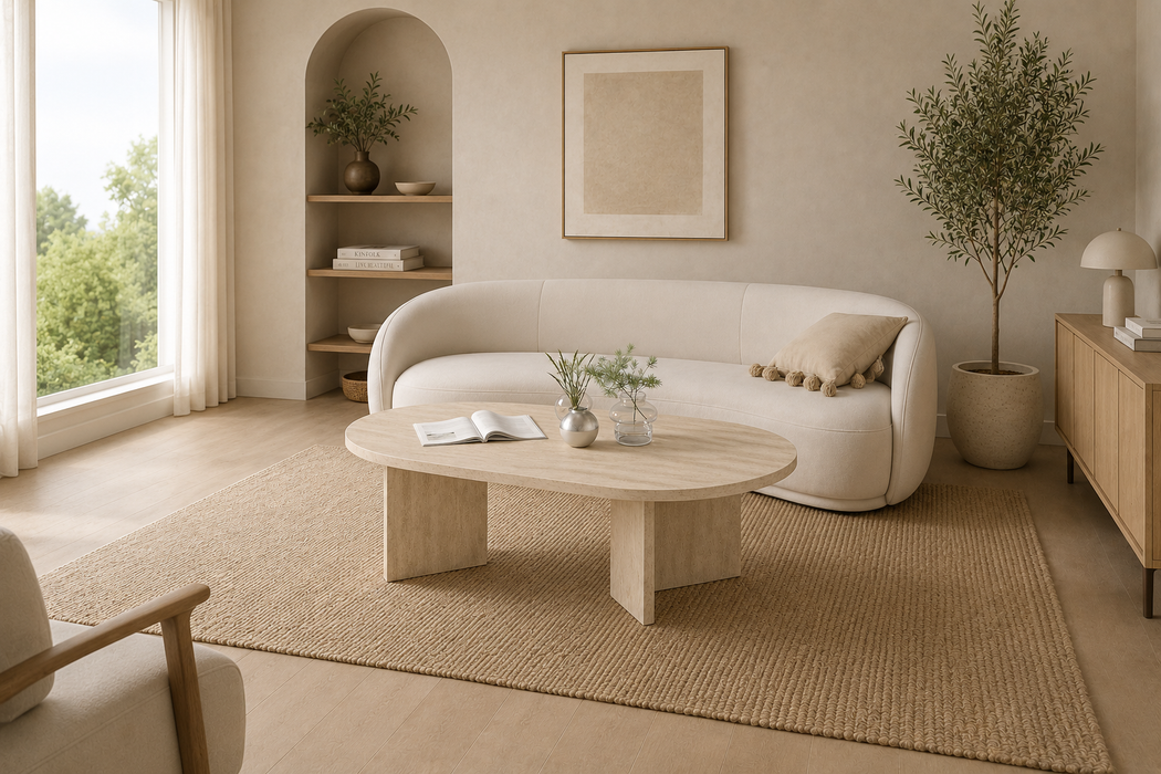 Table de salon Reca Travertin