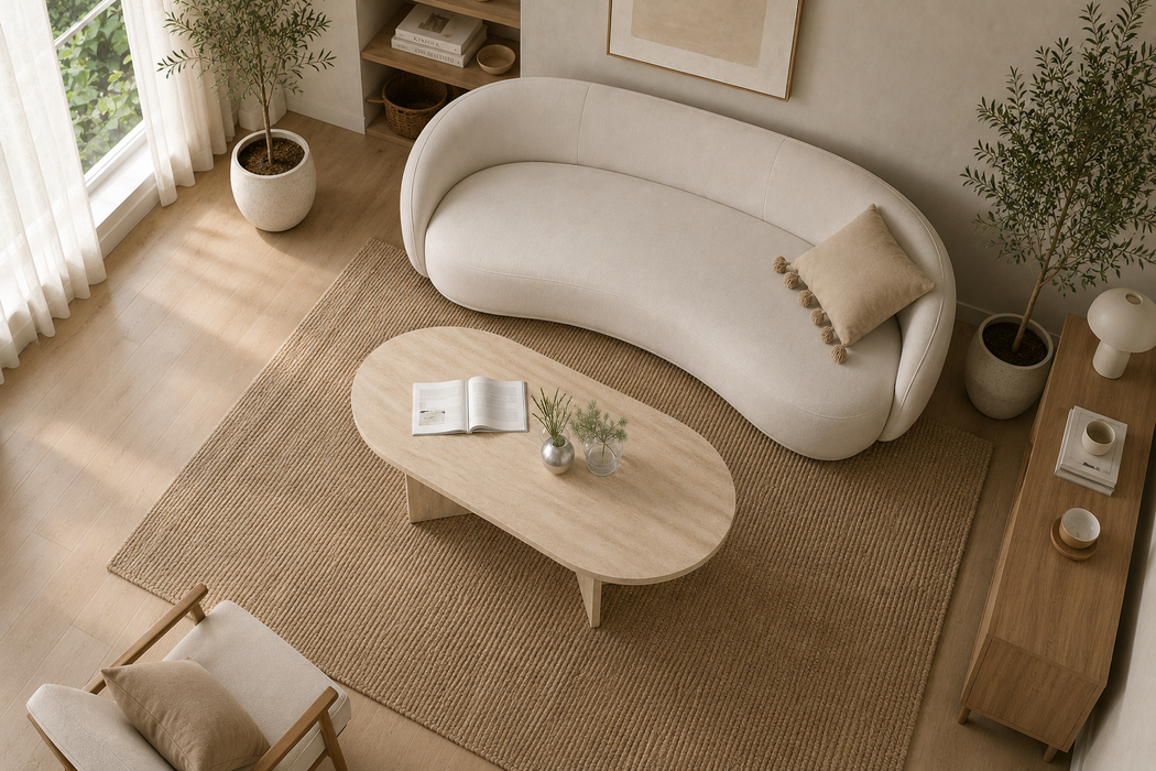 Table de salon Reca Travertin
