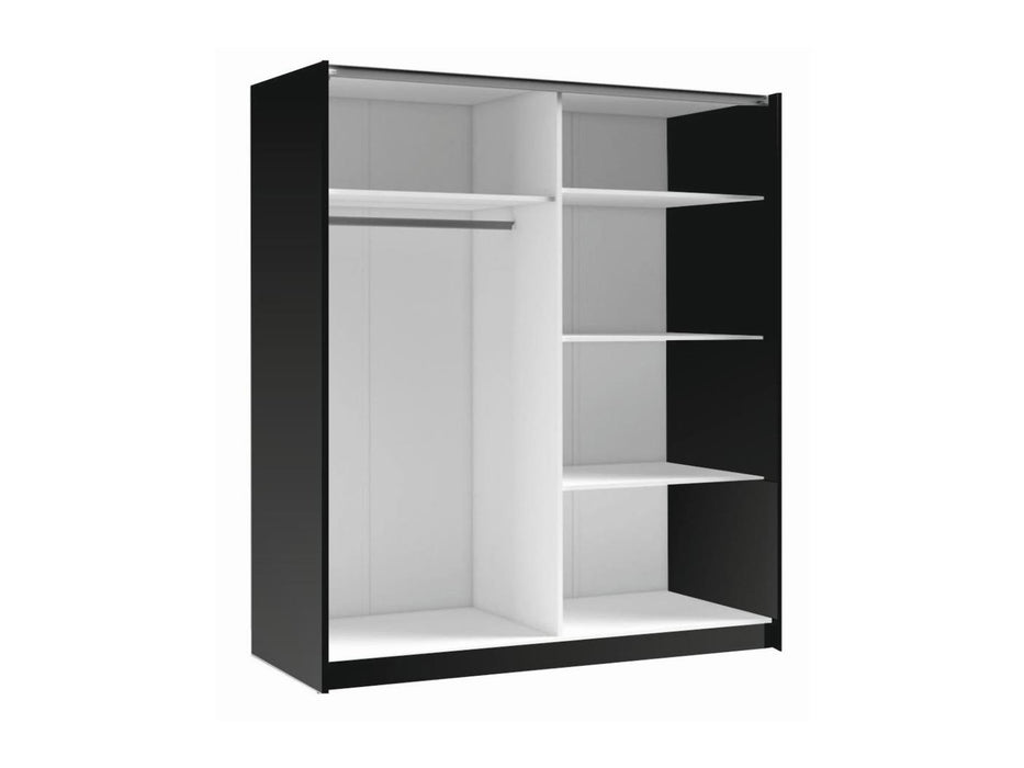Armoire Bayadero blanc 150 cm