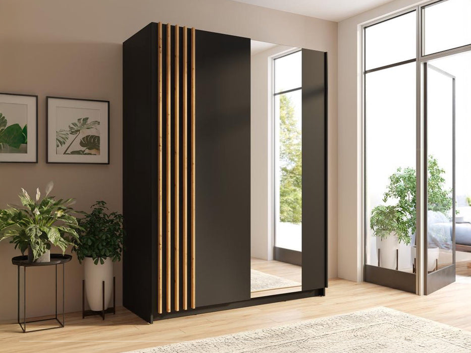 Armoire Bayadero blanc 150 cm