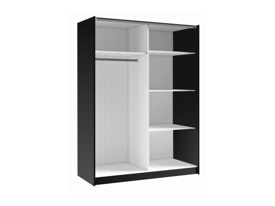 Armoire Bayadero blanc 150 cm