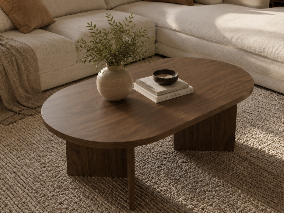 Table de salon Reca Walnut