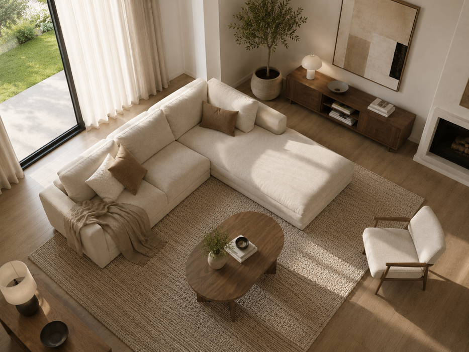 Table de salon Reca Walnut